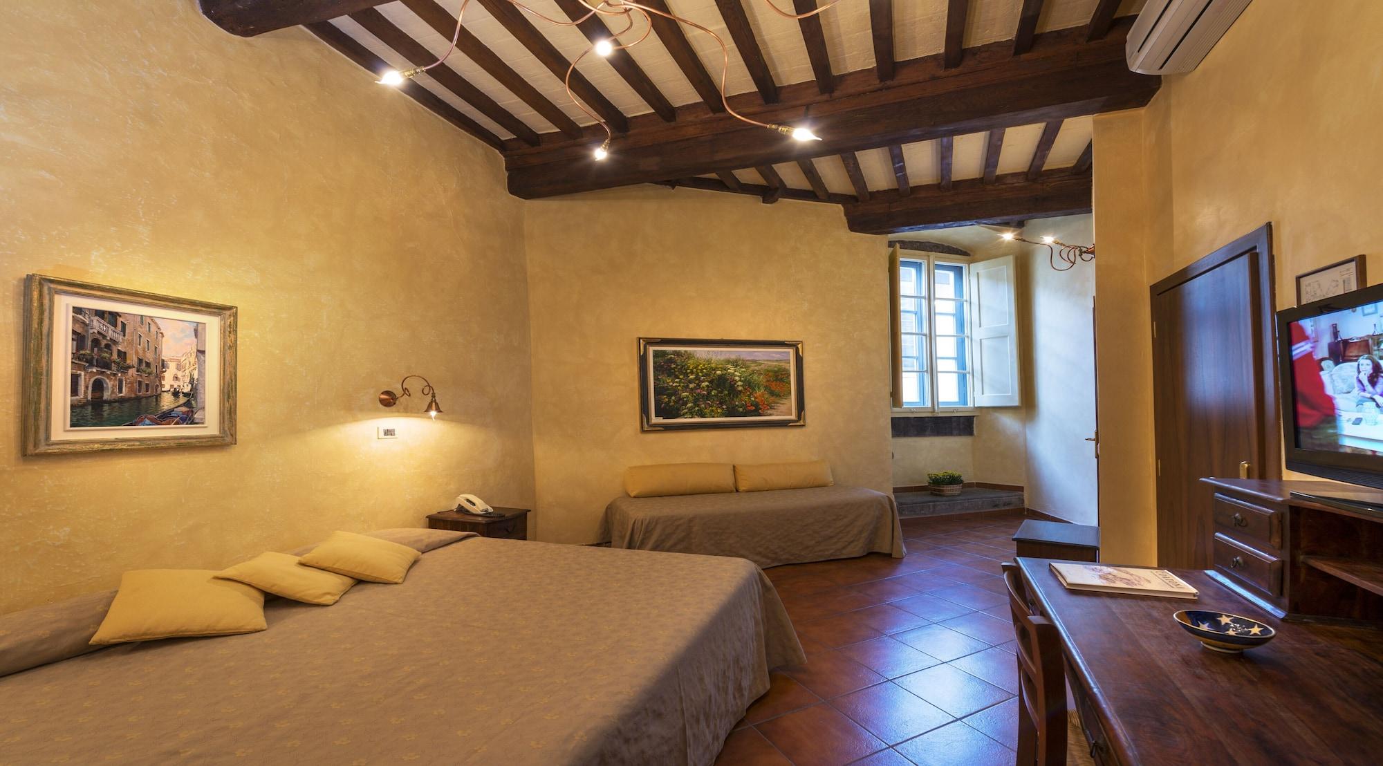 Hotel Italia Cortona Exterior foto