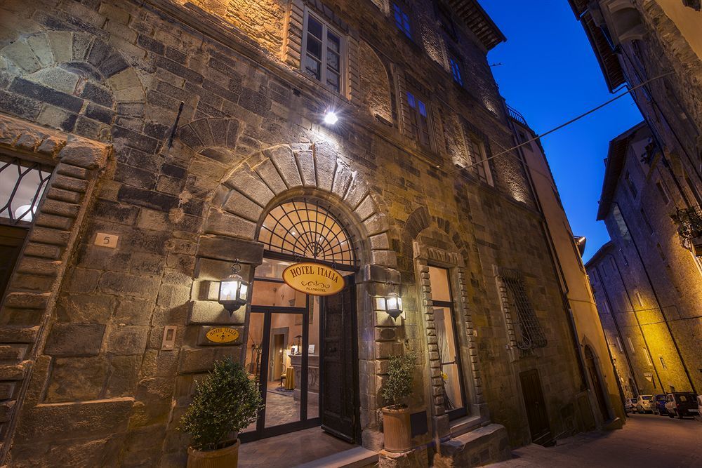 Hotel Italia Cortona Exterior foto