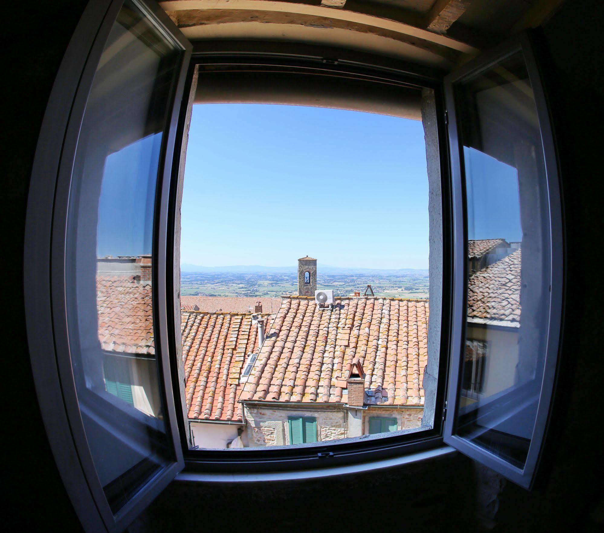 Hotel Italia Cortona Exterior foto