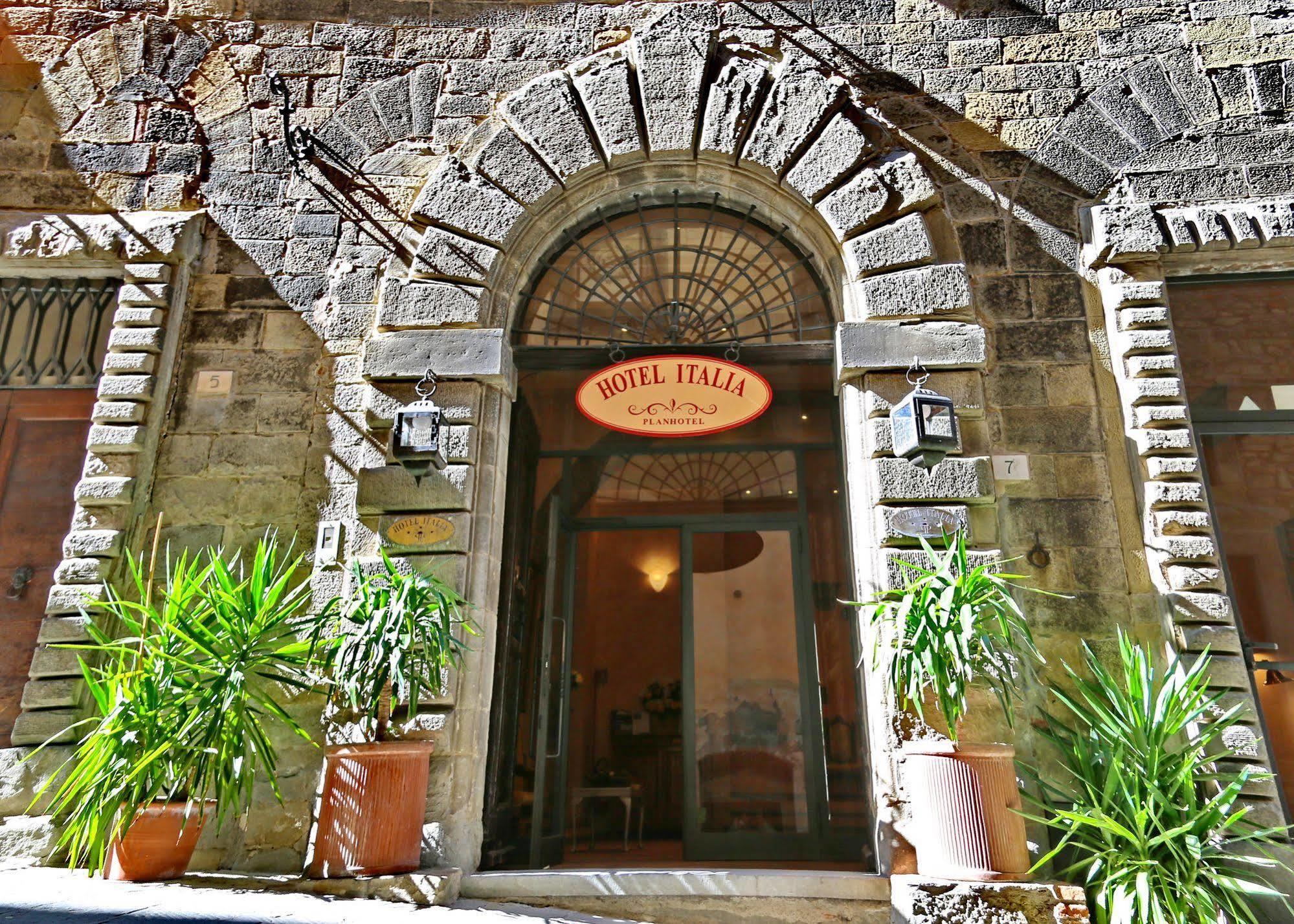 Hotel Italia Cortona Exterior foto